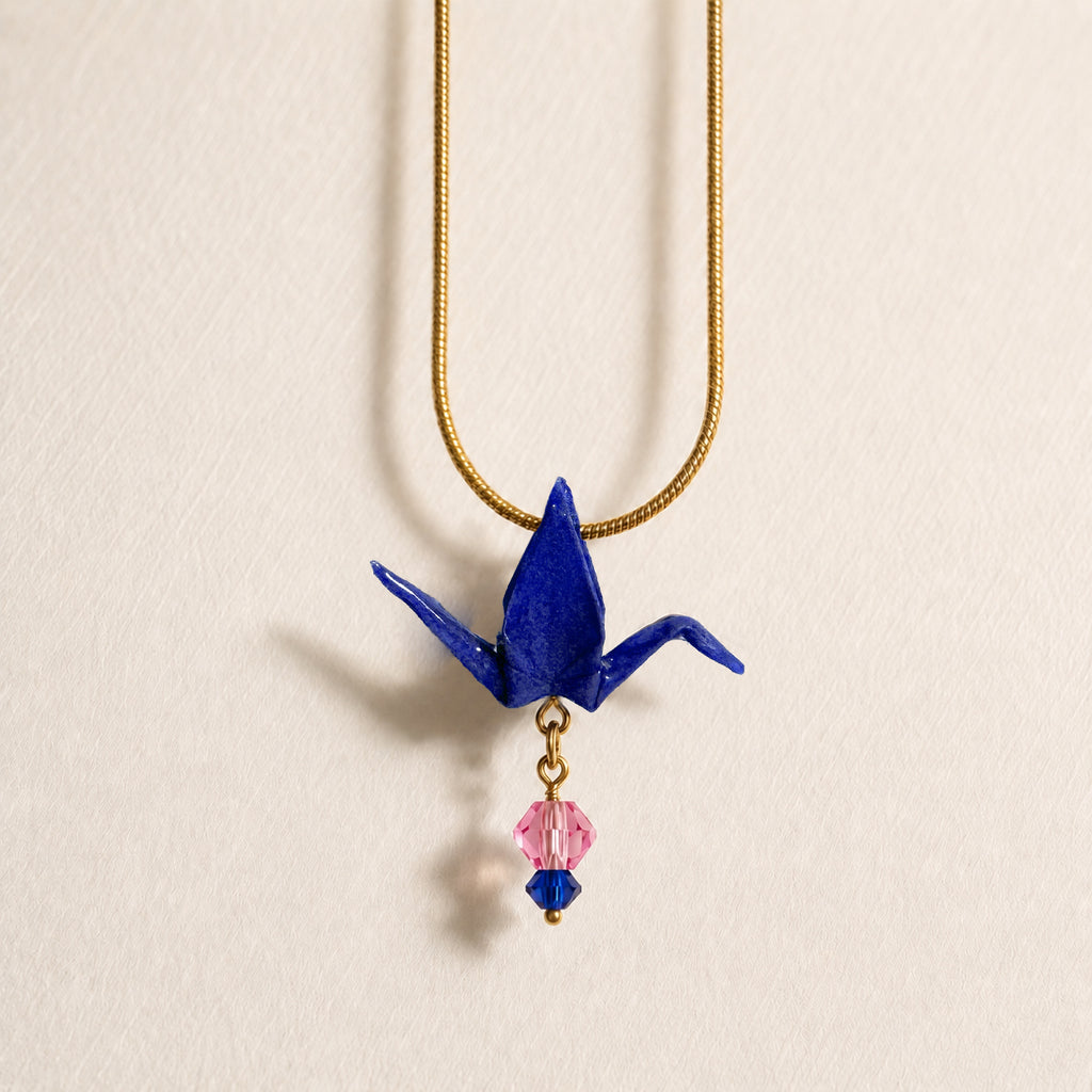 Crane Necklace